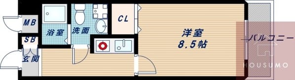 第2クリスタルハイム新大阪の物件間取画像